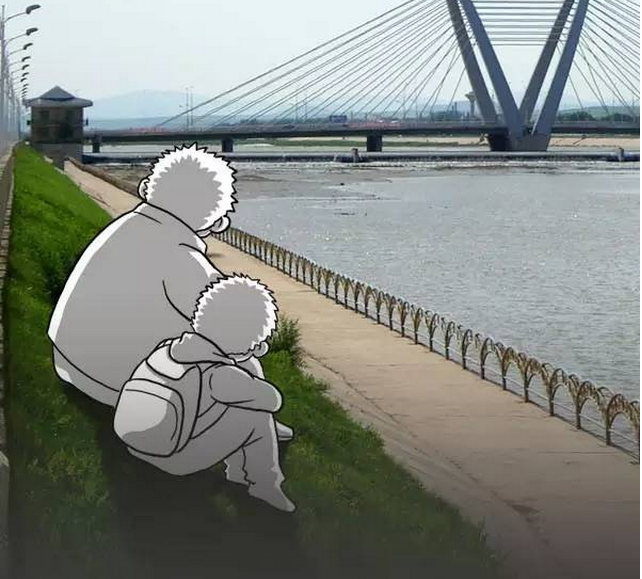 “爸爸，一个人越有钱越了不起是吗？”一组父子对