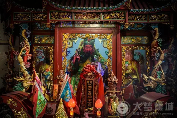 香火宁德の北门深藏着一座关帝庙